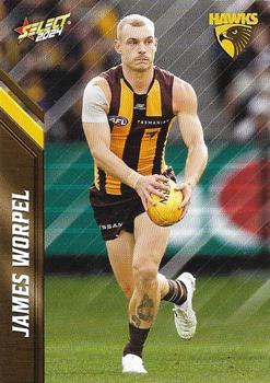 2024 Select AFL Footy Stars #100 James Worpel Front